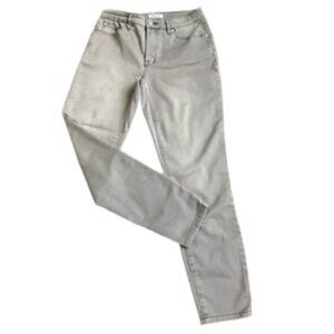 TRIBAL DENIME CELINE women's gray 5 pocket jean SZ 6 grey denim 28 SZ 6 EUC